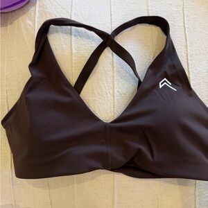 Oner Active - 70% cocoa brown unified Sports Bra sz L